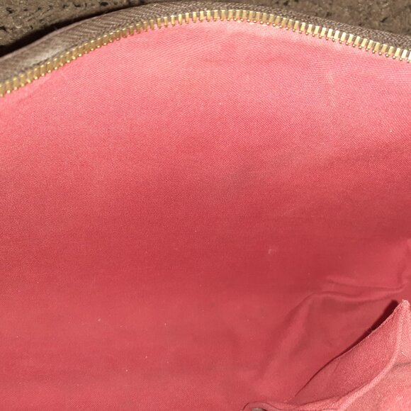 LOUIS VUITTON-Tate GM-Damier Ebene Shoulder Bag-Hobo-Dustbag/Receipt-Authentic - Picture 12 of 16
